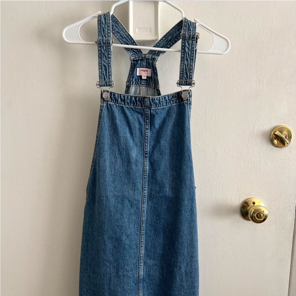 Denim Overall Dress